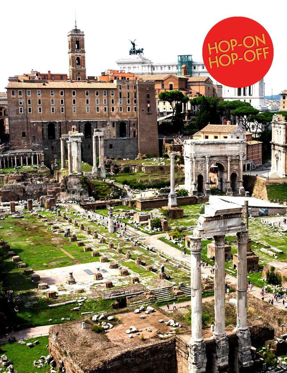 Open Bus Ticket One Run No Stop| Open Bus Tour Rome Tour