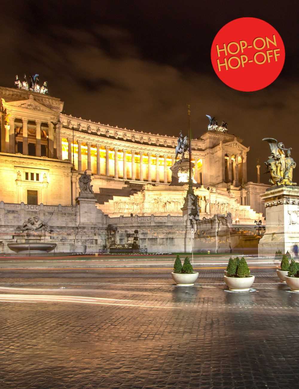 Open Bus Ticket One Run No Stop| Open Bus Tour Rome Tour