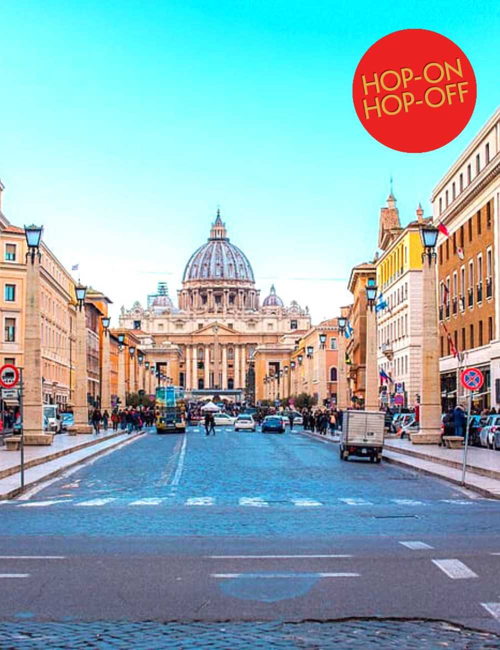 Open Bus Ticket After 1 PM |Hop On Hop Off Bus Tour | Best Tour in Rome