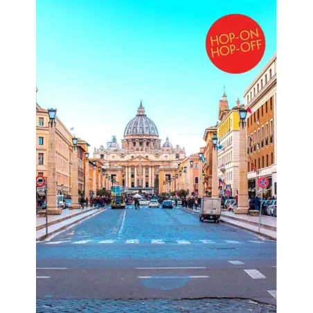 Tour Panoramico Ticket dopo le 13:00 |Hop On Hop Tour | Miglior Tour a Roma