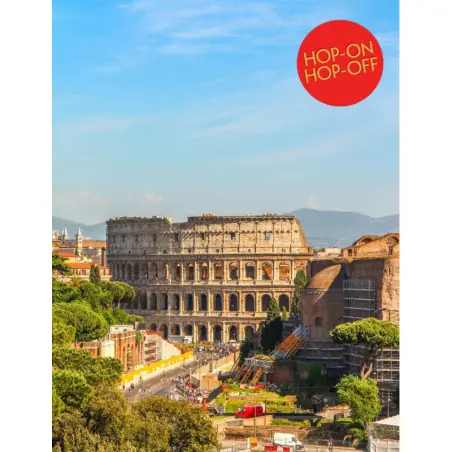 Tour Panoramico Ticket dopo le 13:00 |Hop On Hop Tour | Miglior Tour a Roma