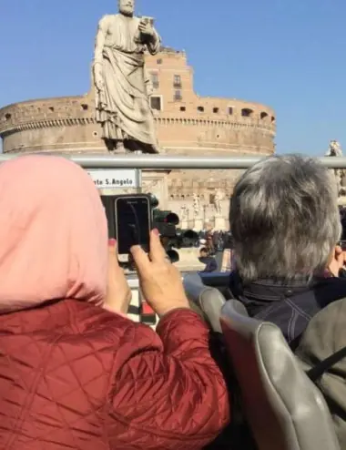 Rome Hop-on Hop-off Bus — Afternoon Pass (from 1 PM)