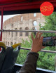Open Bus Ticket One Run No Stop| Open Bus Tour Rome Tour