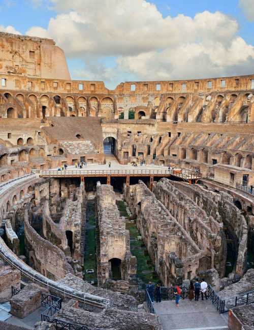 Colosseo con ingresso all'Arena Salta la Filla Fast Track