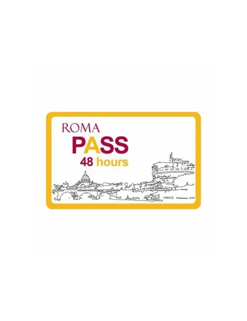 Roma Pass 48 Hours | Public Transport | Cultural-Tourist Card | Museum