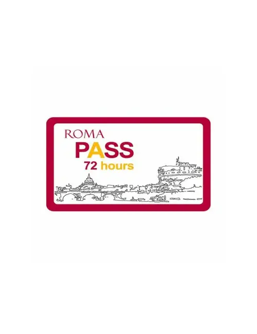 Roma Pass 72 Hours | Tourist-Cultural Card |Public Transport | Museum